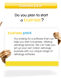 Commercial Indian Astrology Software- Horoscope, with remedies, panchagam, gemology, numerology,